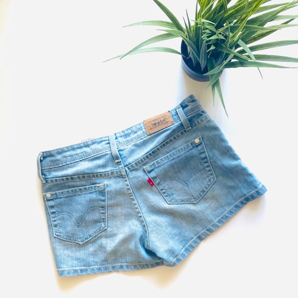 Levi Blue Jean Shorts